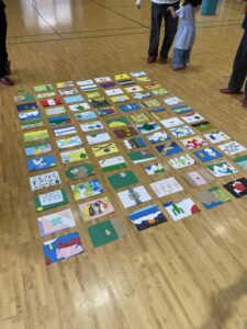 ワークショップで作ったオリジナル国旗